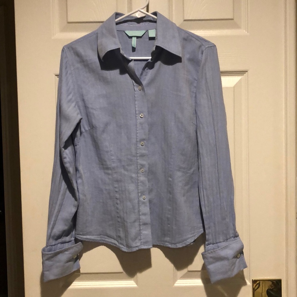 John Forsyth Button Down Dress Shirt Size 10